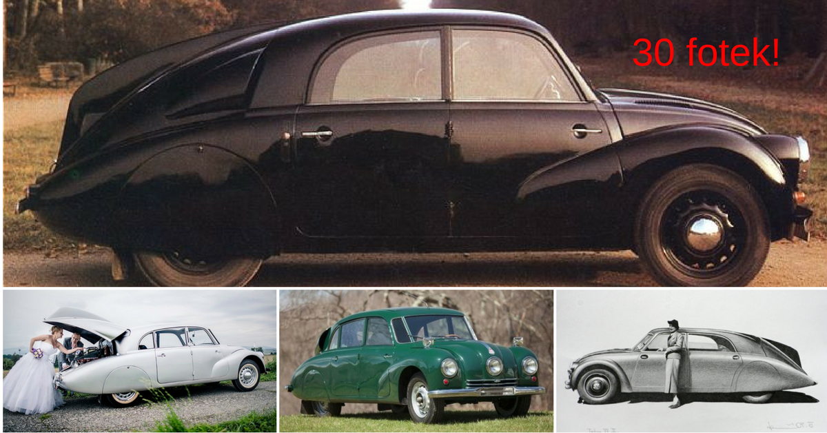 Tatra 77, 87 a 97 - nejúžasnější česká proudnicová auta