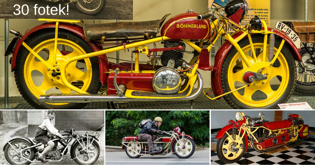 Čechie-Böhmerland - nejdelší motorky světa pocházely z Česka