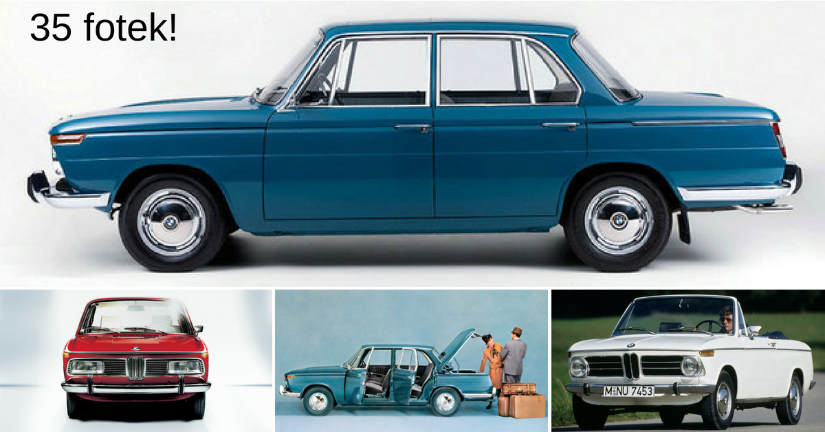 Kritická 60. léta: Před krachem BMW zachránila až “Nová řada”