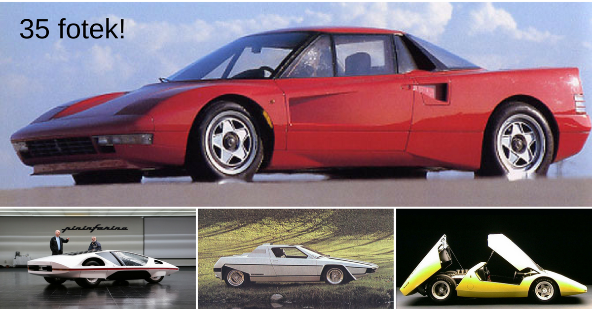 5 konceptů Ferrari, které upadly v zapomnění