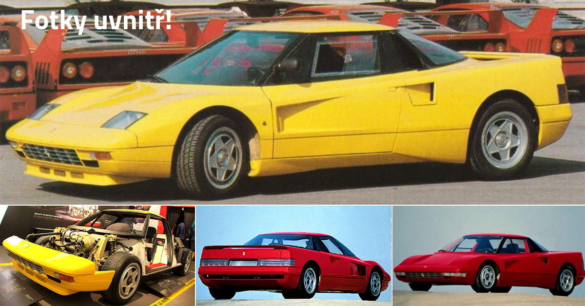 Ferrari 408 4RM - neznámý prototyp aneb první pokus o čtyřkolku