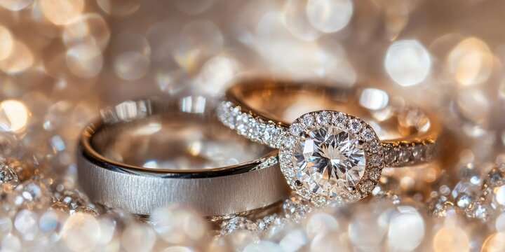 One Diamond One Story Solitaire Rings