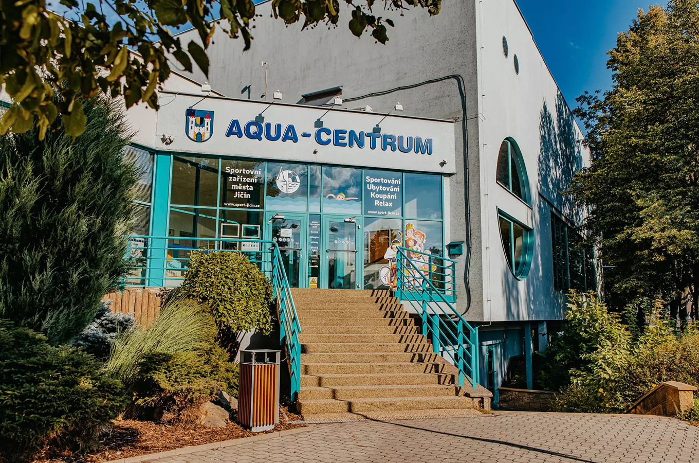 Aqua-centrum jičín entrance